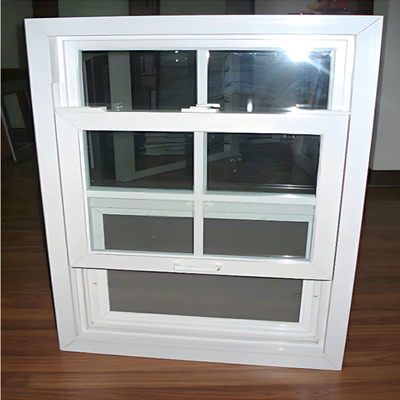 Plastic Frame Durable American Style Upvc Vinyl Double-Hung Windows And Doors Profiles