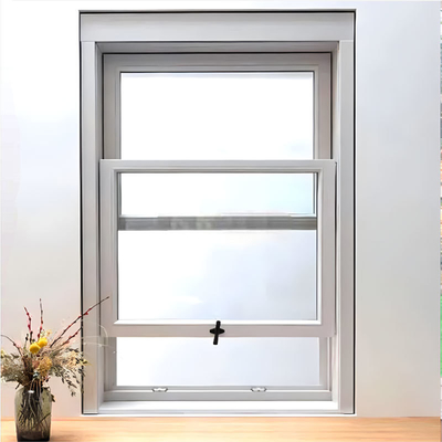 Plastic Frame Durable American Style Upvc Vinyl Double-Hung Windows And Doors Profiles