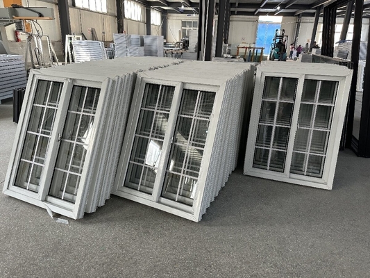 Sliding Double Window Upvc Horizontal Push-Pull Soundproof Pvc Windows Sliding Door