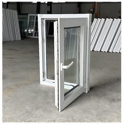 Home Office Custom European Design Upvc Windows Double Glazing Horizontal Vertical Opening Pvc Casement Window