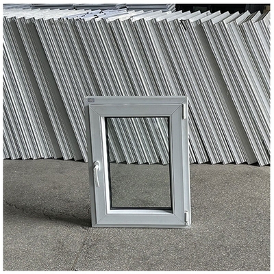 Home Office Custom European Design Upvc Windows Double Glazing Horizontal Vertical Opening Pvc Casement Window